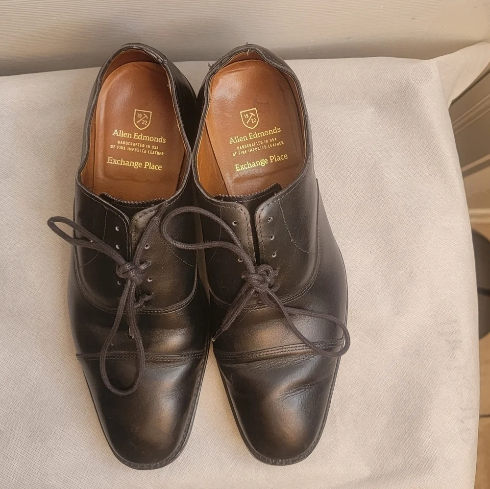 Allen Edmonds Boulevard Cap Toe Dress Shoe Size11